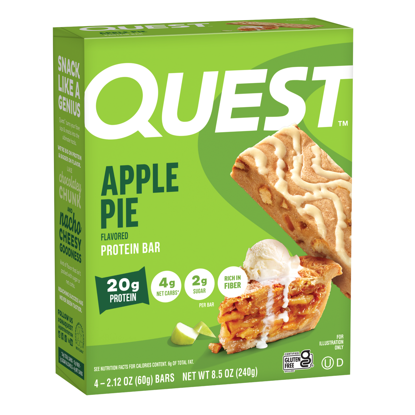 apple-pie-protein-bars-x6 400909_QN_USA_Pkg_ProteinBar_OG_AP_4ct_3D_Left_Force.png